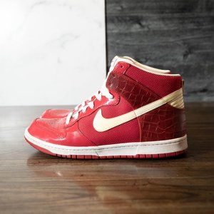 Nike Dunk High Premium Red (13)